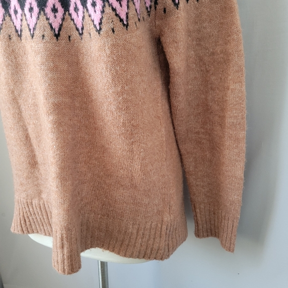 Aspen Fair‎ Isle Turtleneck Pullover Sweater  S - Picture 10 of 12